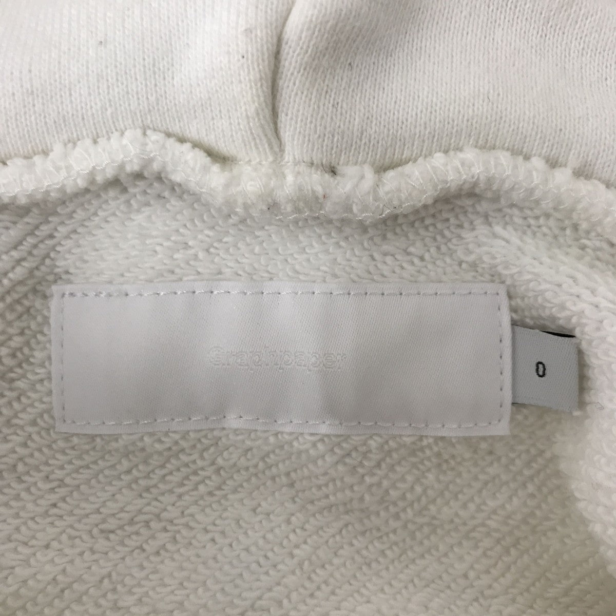 Graphpaper HALF ZIP SWEAT HOODYパーカーGU201-70171B 古着・中古-4枚目のアイテム画像