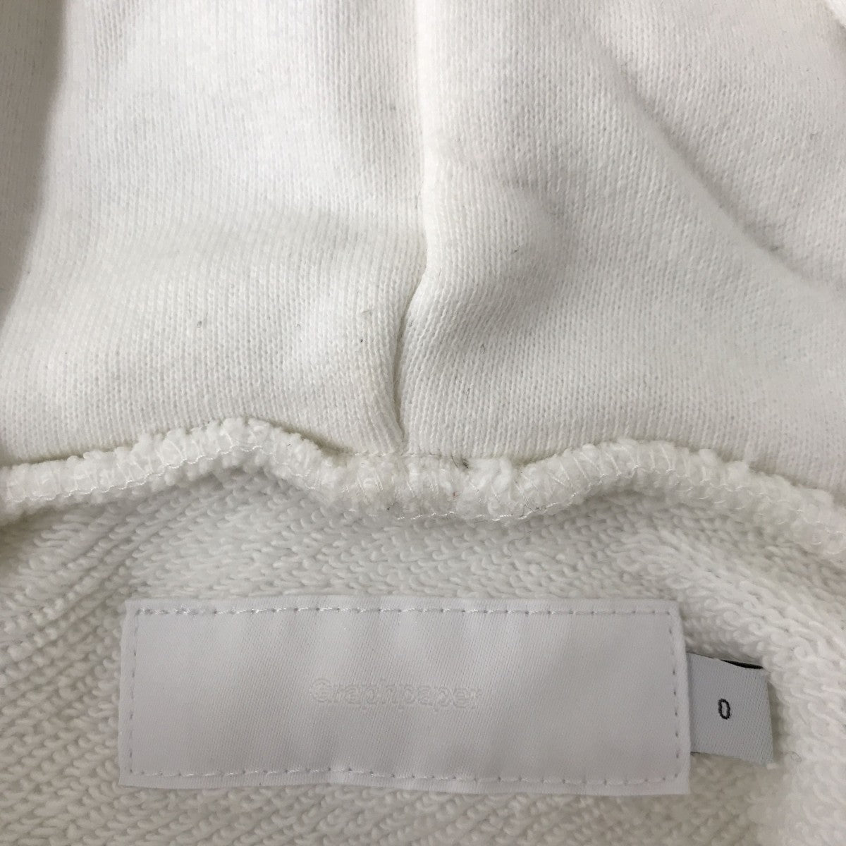 Graphpaper HALF ZIP SWEAT HOODYパーカーGU201-70171B 古着・中古-6枚目のアイテム画像