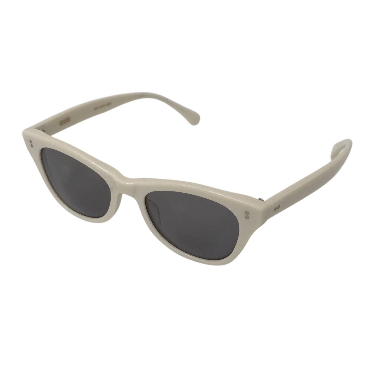 kimberly UnderCaver EFFECTOR サングラス、オリバー EFFECTOR(エフェクター) ×UNDERCOVER kimberlyサングラス アイボリー