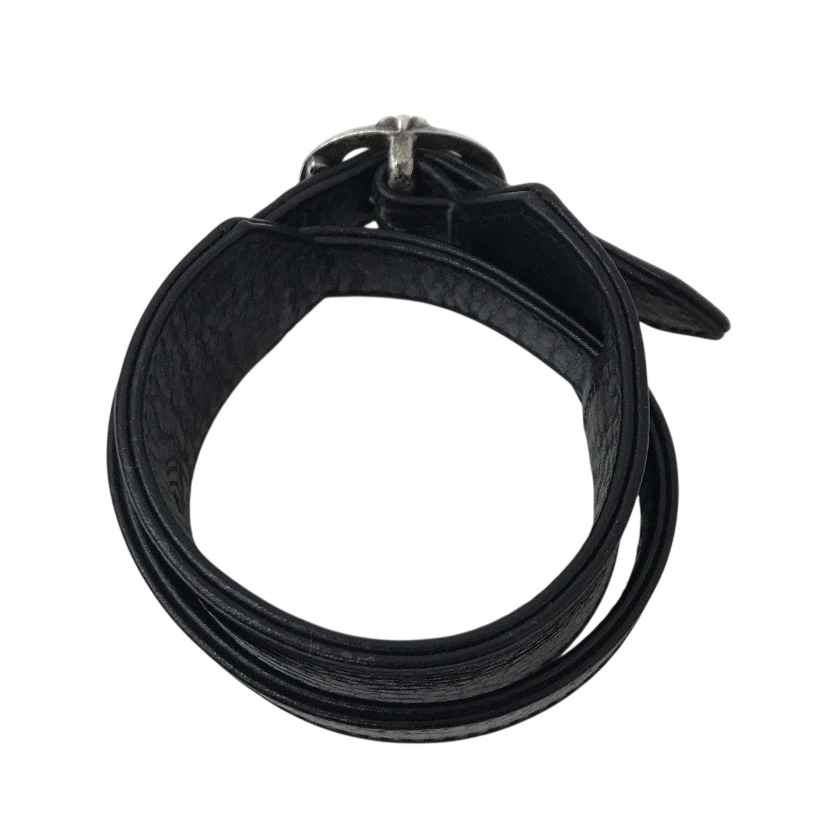 CHROME HEARTS(クロムハーツ) R&R TINY BUCKLEブレスレット ブラック CHROME HEARTS(クロムハーツ) R&R TINY BUCKLEブレスレット ブラック