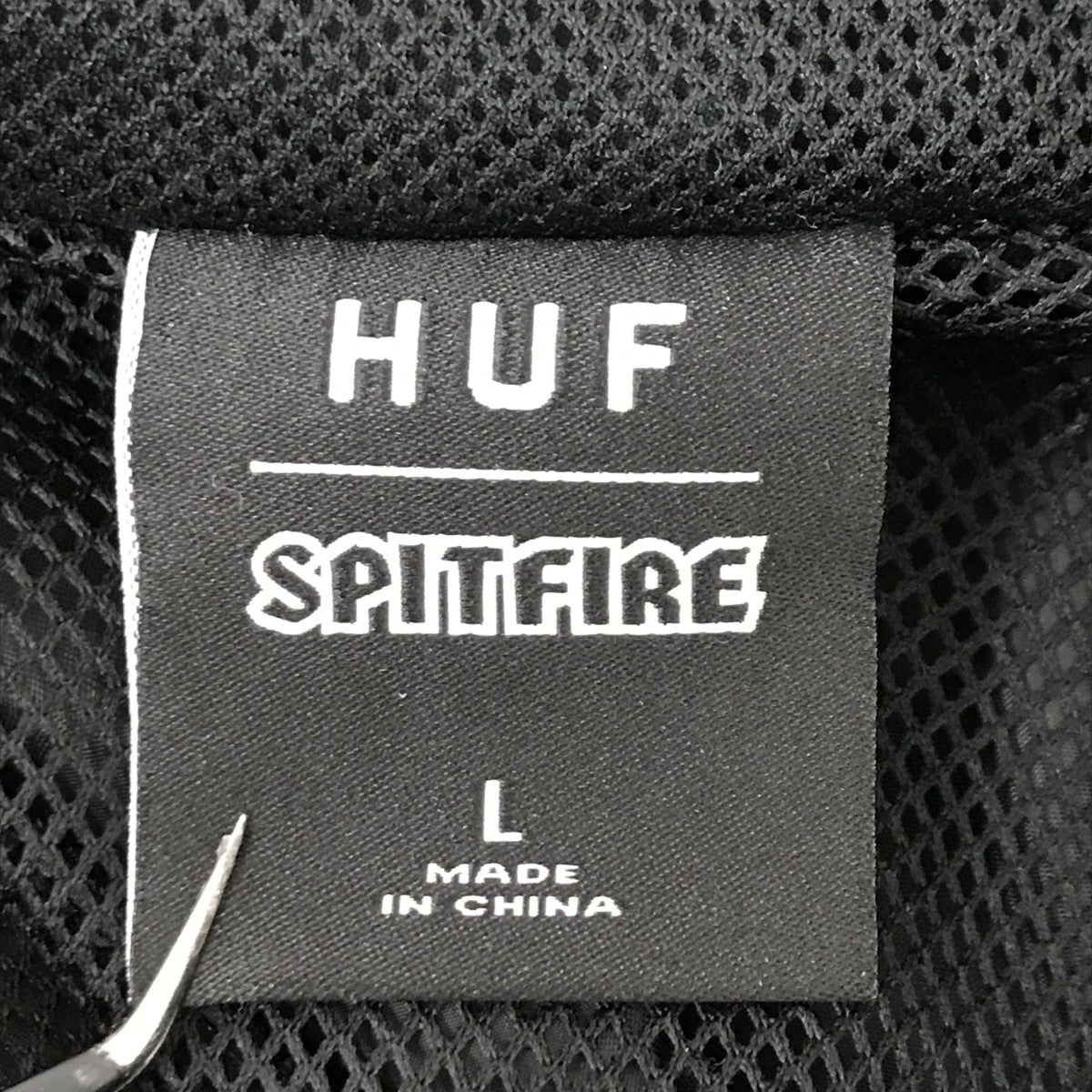 HUF×SPITFIRE カモフラージュ柄アノラックパーカー 古着・中古-3枚目のアイテム画像