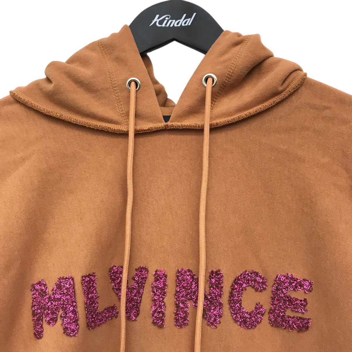 MLVINCE 21AWINSIDEOUTHEAVYWEIGHTEMBROIDERYLOGO HOODIEパーカー 古着・中古-5枚目のアイテム画像