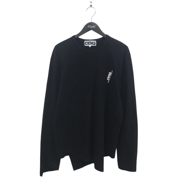 CDG(シーディージー) 長袖カットソーSZ-T062 SZ-T062 ブラック サイズ