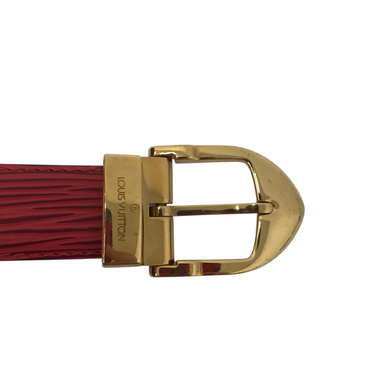 LOUIS VUITTON エピ サンチュールクラシック ベルト レッド LOUIS VUITTON(ルイヴィトン) エピ サンチュール クラシックベルト