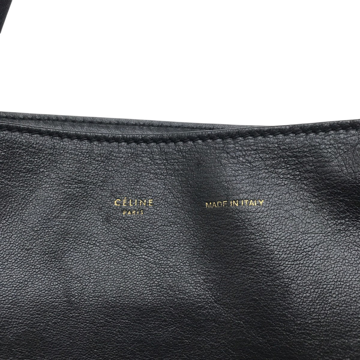 CELINE(セリーヌ) レザートートバッグ U-JE-0111 ブラック｜【公式