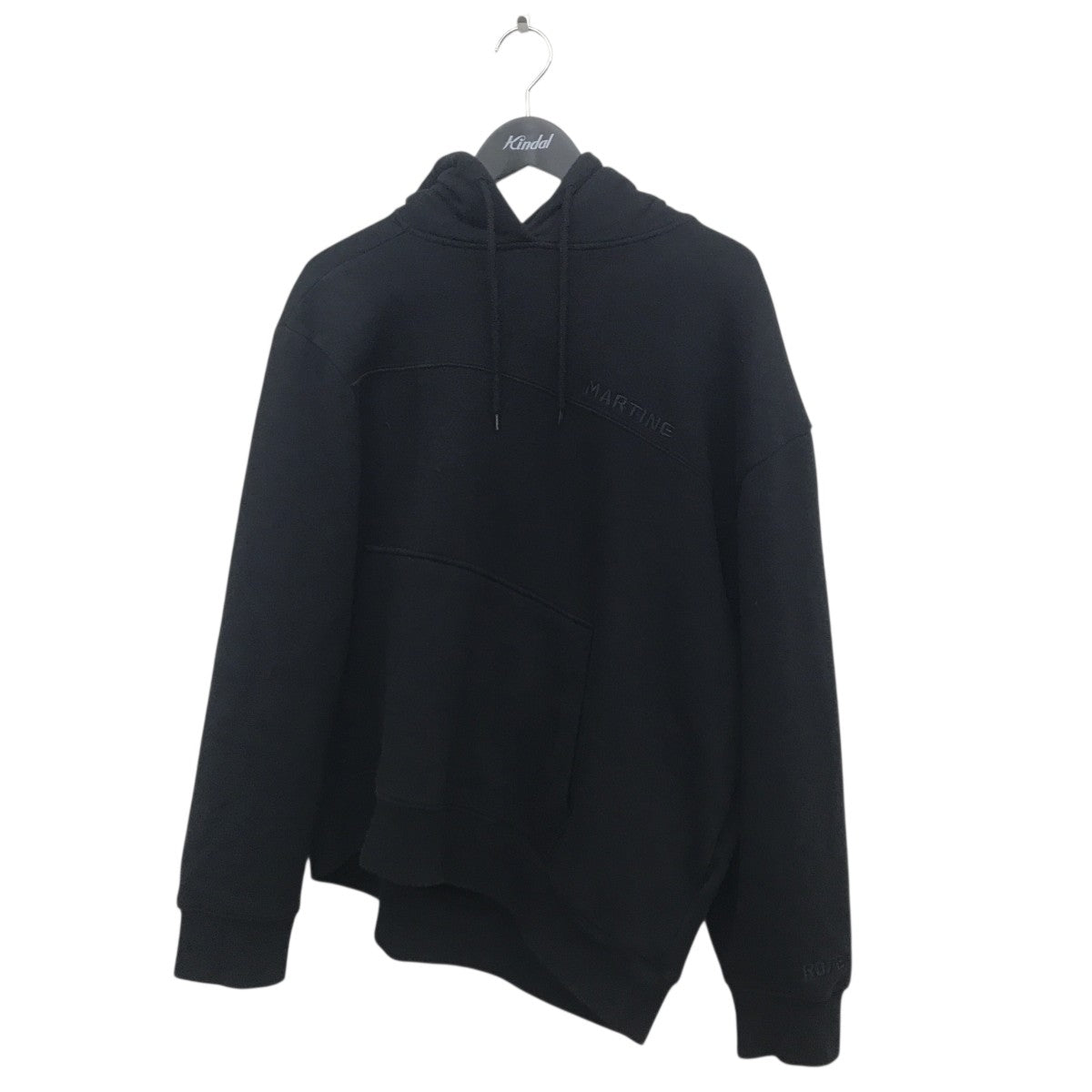 Martine rose(マーティンローズ) 18AWTWIST HOODIEパーカー ブラック