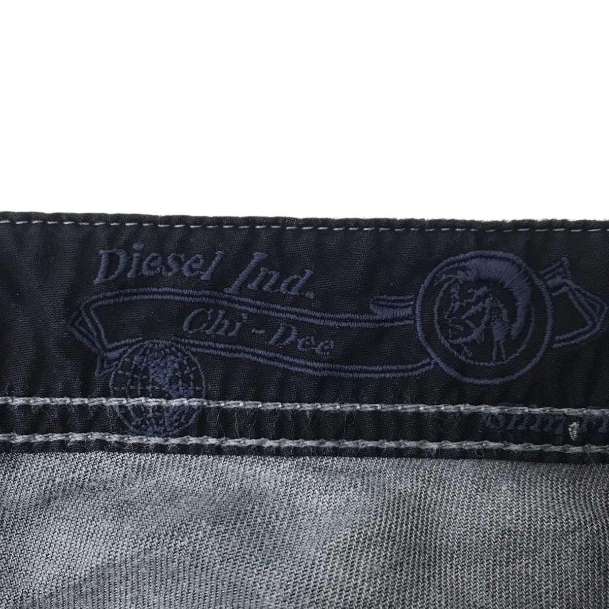 DIESEL クラッシュ加工パンツ 古着・中古-4枚目のアイテム画像
