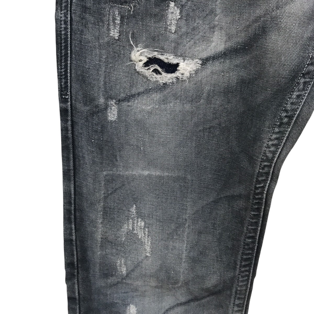DIESEL クラッシュ加工パンツ 古着・中古-7枚目のアイテム画像