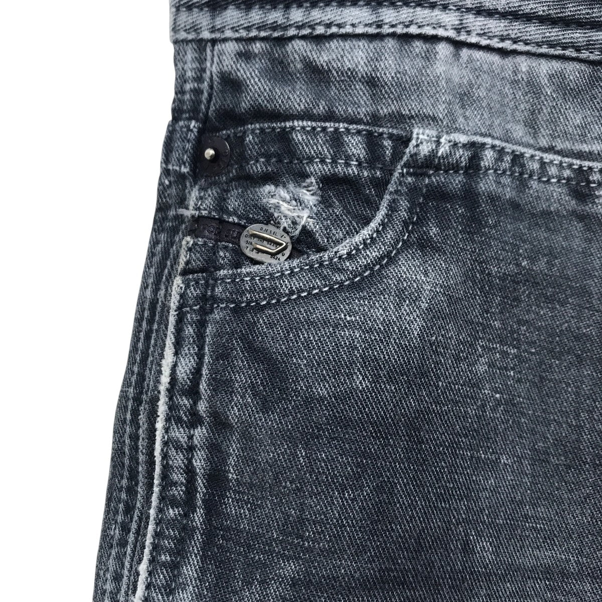 DIESEL クラッシュ加工パンツ 古着・中古-9枚目のアイテム画像