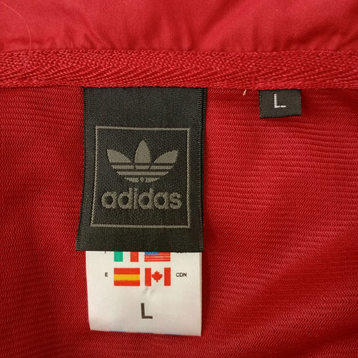 adidas 国旗タグジャケット 古着・中古-3枚目のアイテム画像