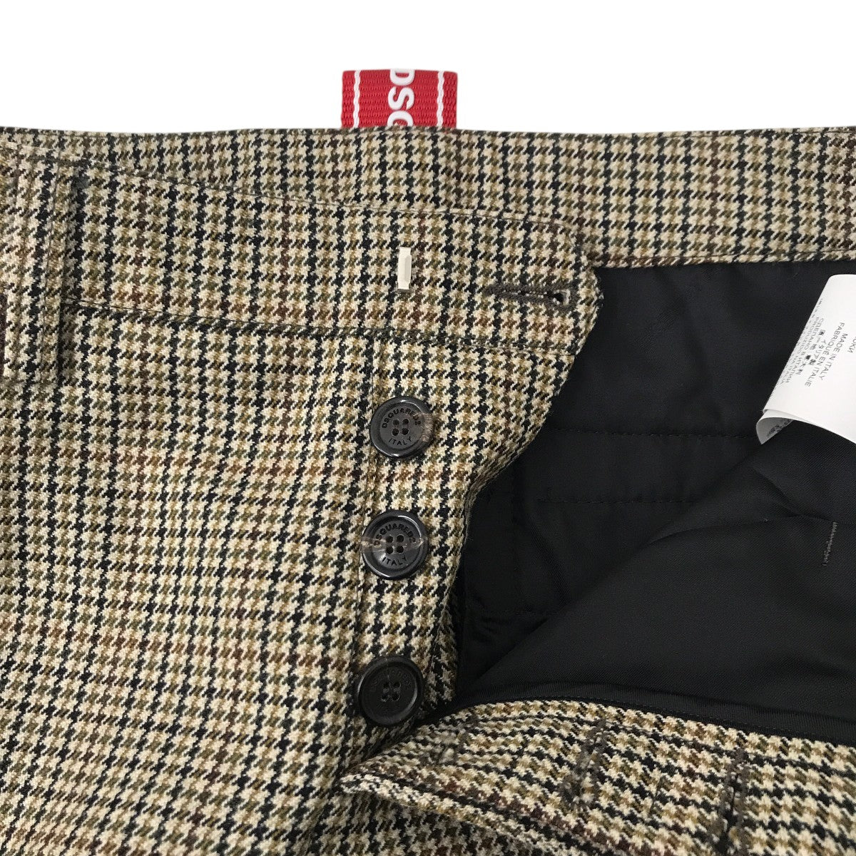 DSQUARED2 チェックスラックスS75KB0139 古着・中古-3枚目のアイテム画像