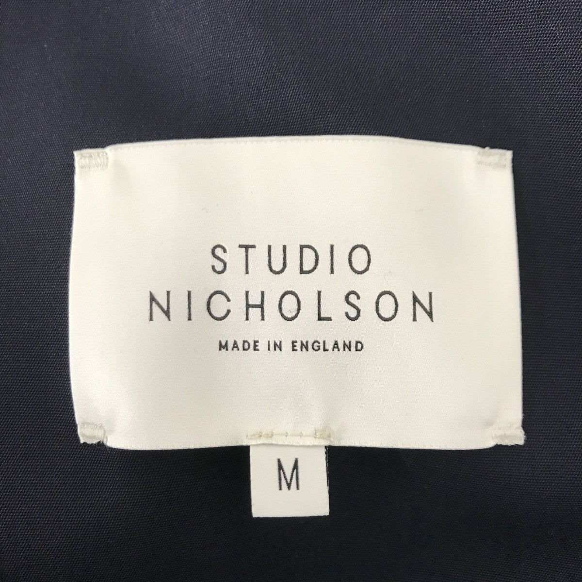 STUDIO NICHOLSON CONDE SN-619 SOFT TAILORED JACKETジャケット51-10-421002 古着・中古-3枚目のアイテム画像