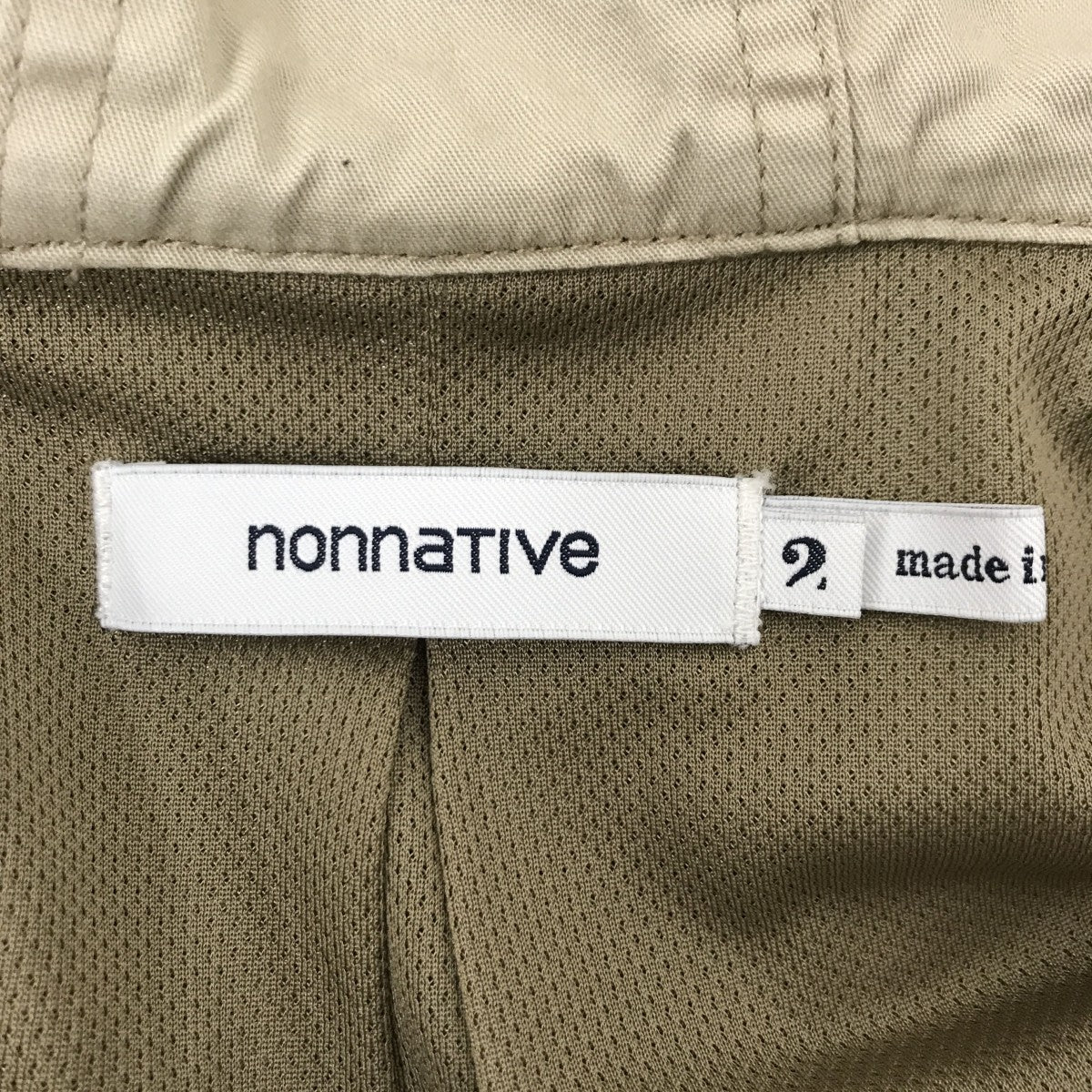 nonnative(ノンネイティブ) HUNTER HOODED COAT C L TWILLフーデッド