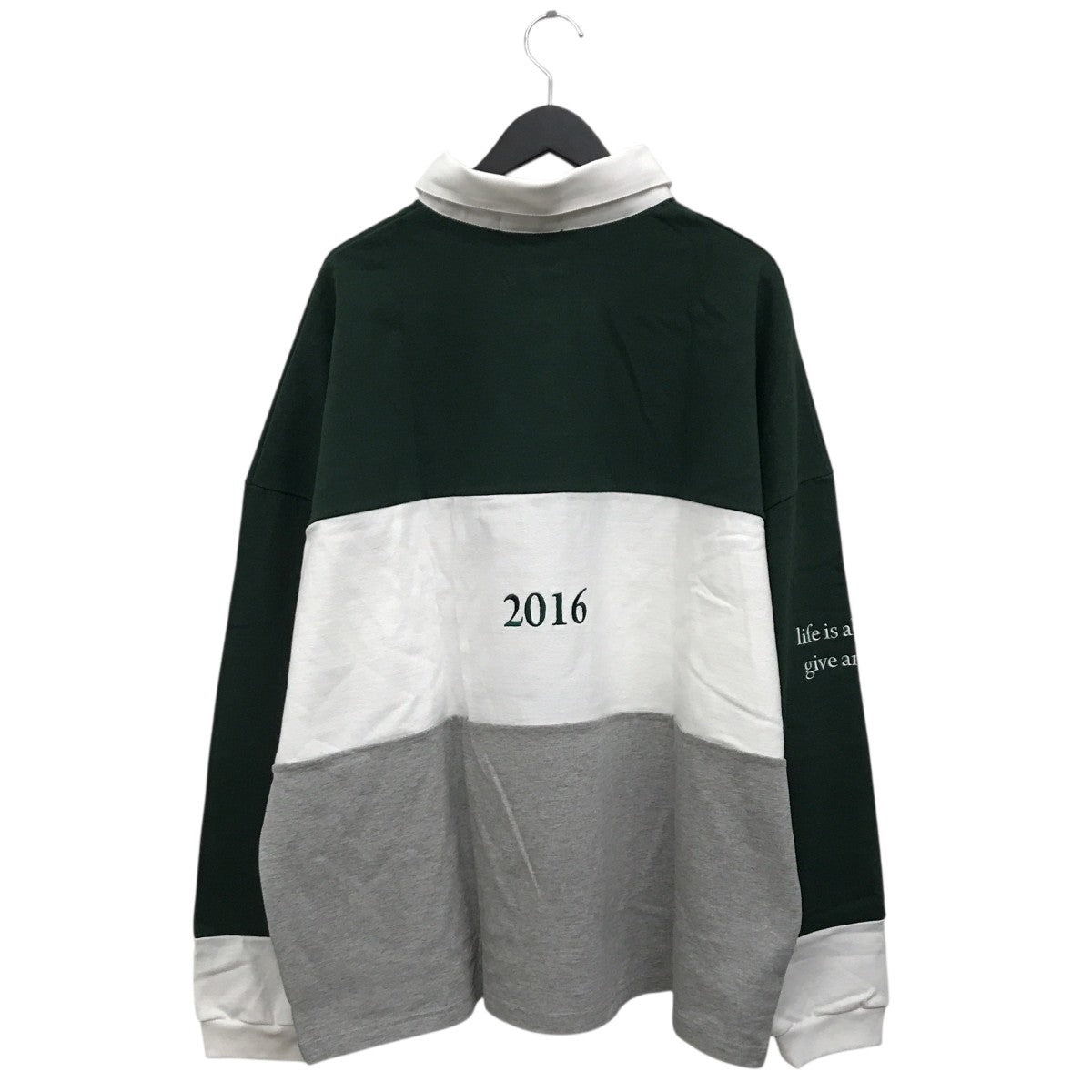 Always Out Of Stock SWITCHED FOOTBALL SHIRT長袖カットソーHA-023103508 古着・中古-2枚目のアイテム画像
