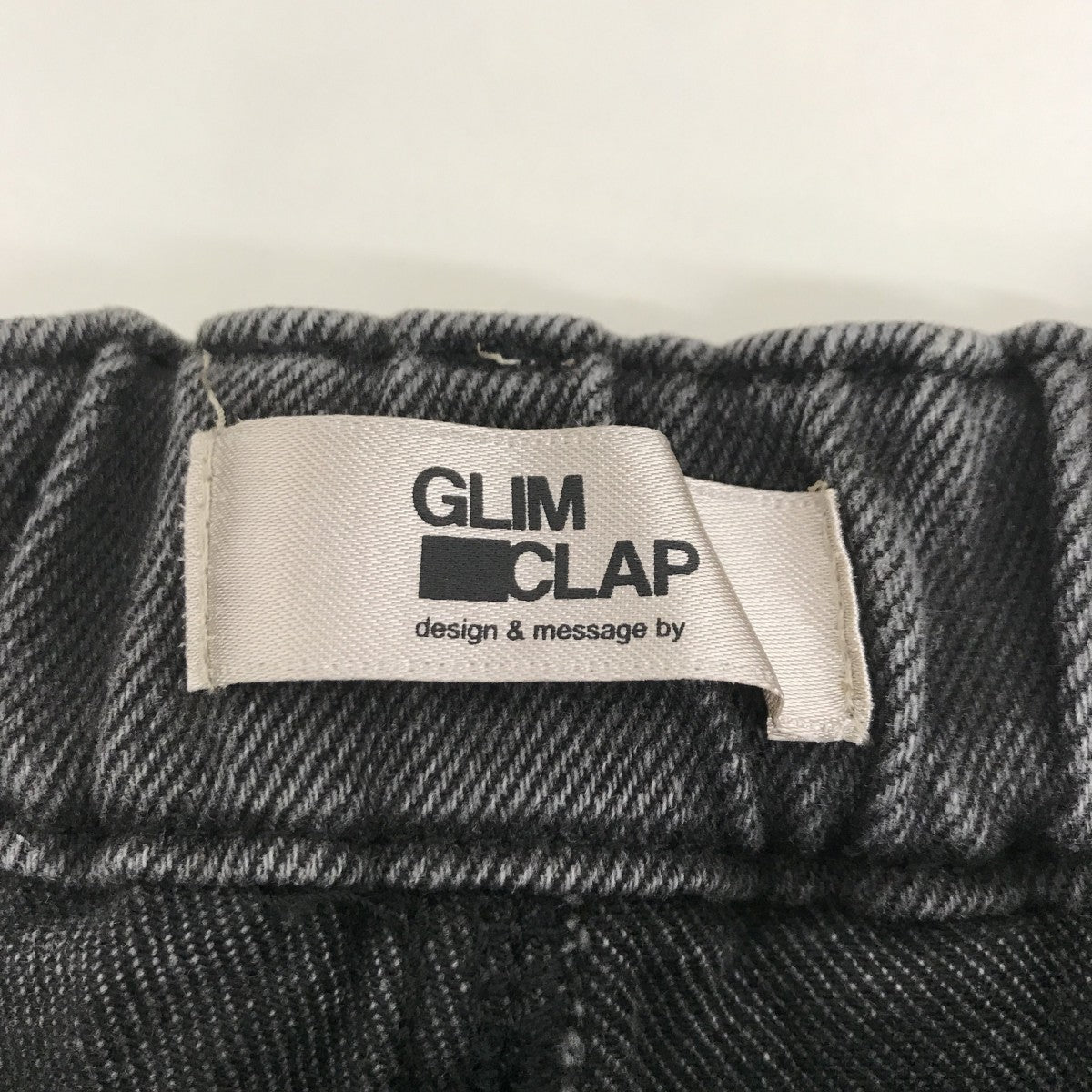 GLIM CLAP Multicolor embroidery design denim pantsデニムパンツ15-083-gla-cd 古着・中古-4枚目のアイテム画像