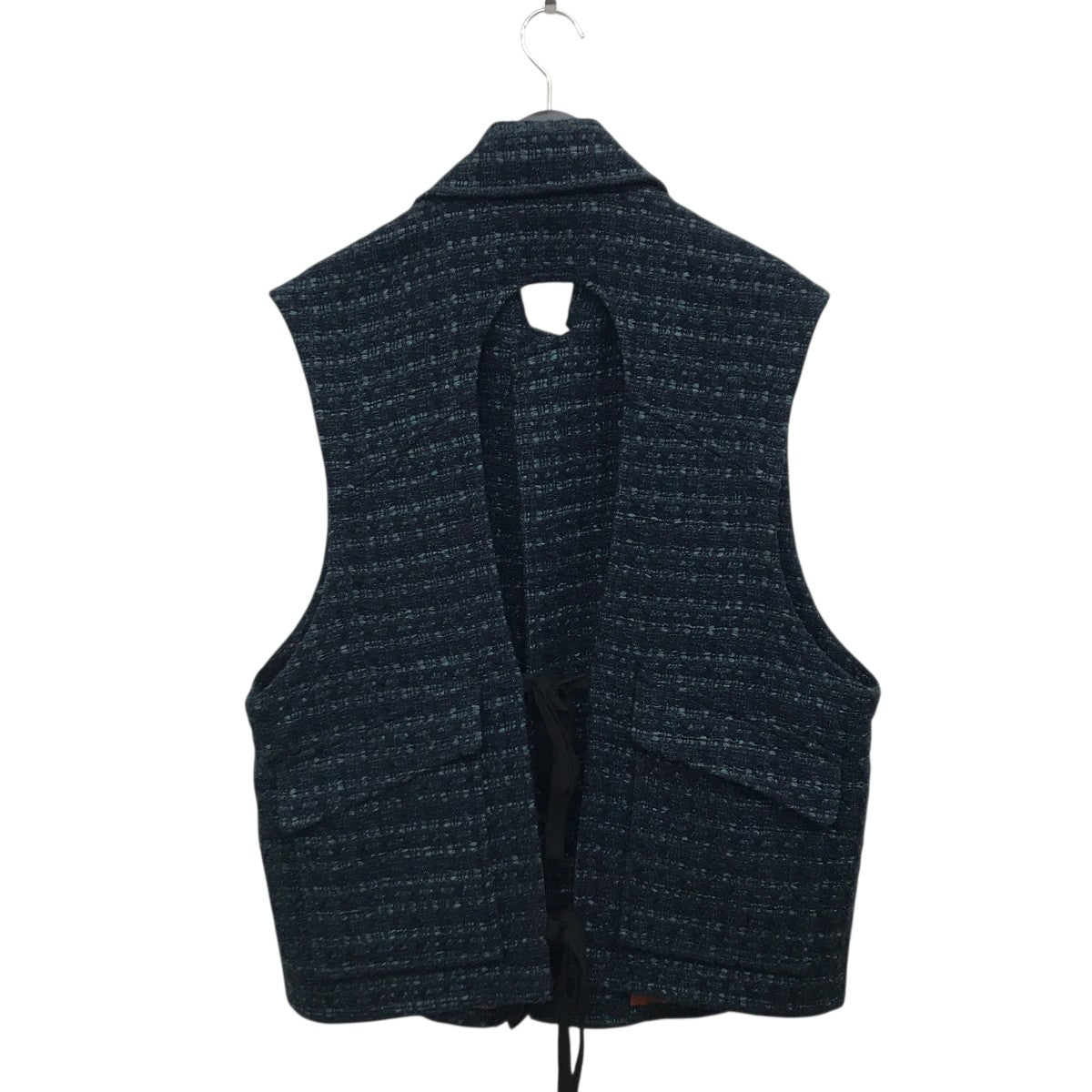 SUBLATIONS GLITTERY TWEED HELI-CREW VEST ．07ベストS071306 古着・中古-2枚目のアイテム画像