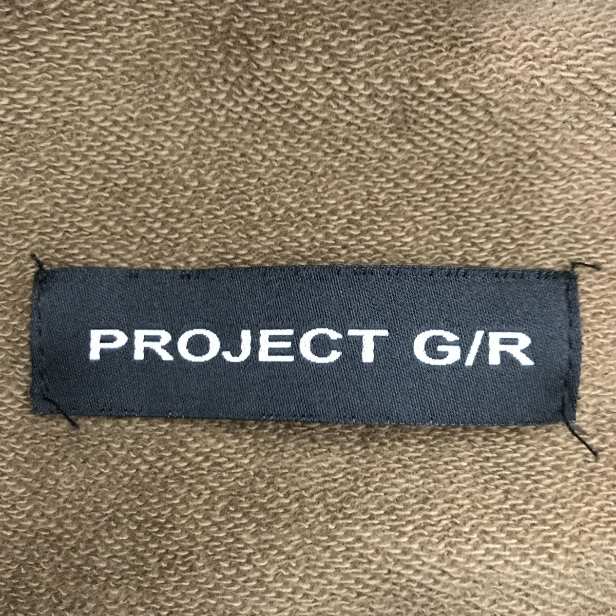 PROJECT G／R ZYGON ZIP HOODIEジップパーカーPG24FWMH03-EXCLUSIVE 古着・中古-5枚目のアイテム画像