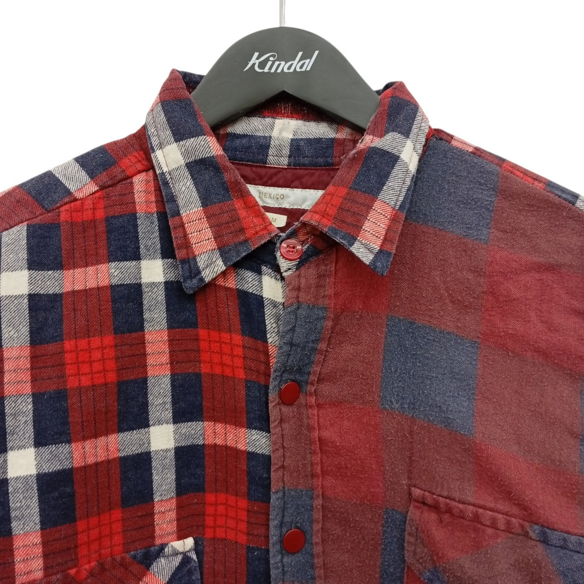 HEXICO Deformer Switch Shirtsチェックシャツ 古着・中古-6枚目のアイテム画像