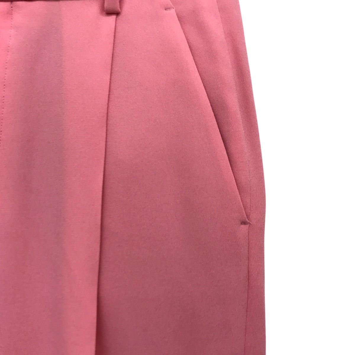 6(ROKU) BEAUTY＆YOUTH GEORGETTE TUCK PANTS 2 8614-202-0300スラックス 古着・中古-7枚目のアイテム画像