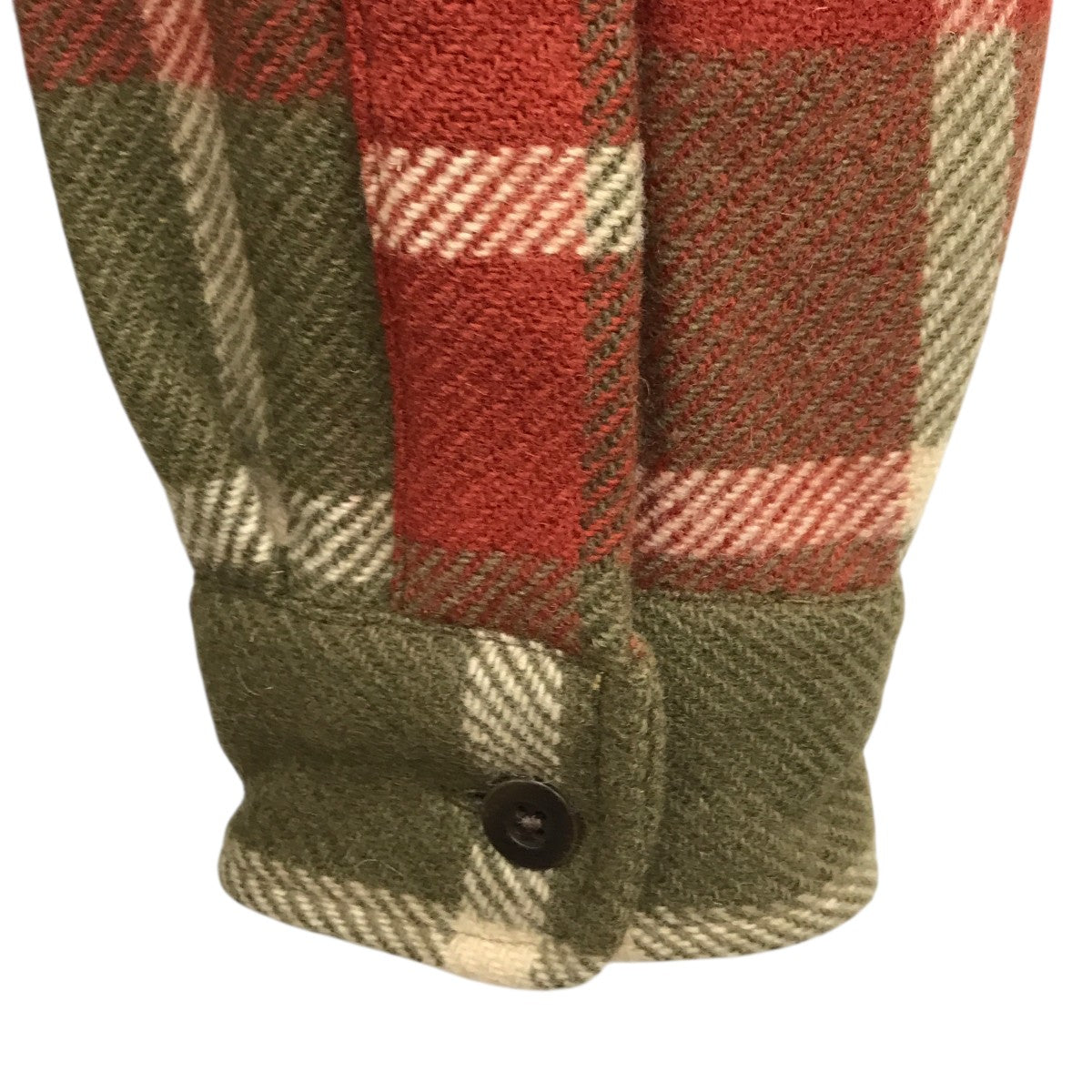 RRL(ダブルアールエル) エルボーパッチ ウールチェックネルシャツ