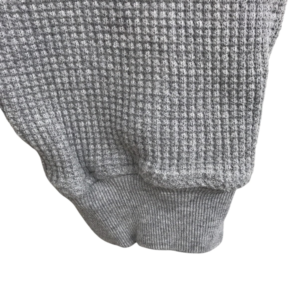 WWAFFLE 01   LS COTTON． SIGNロングスリーブカットソー232ATDT-CSM17