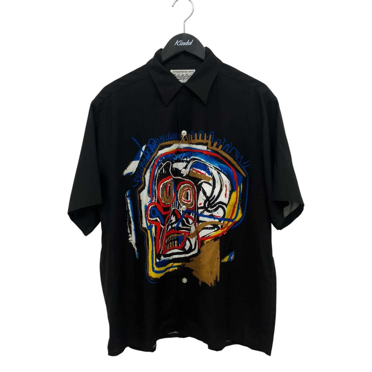 WACKO MARIA 半袖シャツBASQUIAT-WM-HI04 古着・中古-1枚目のアイテム画像