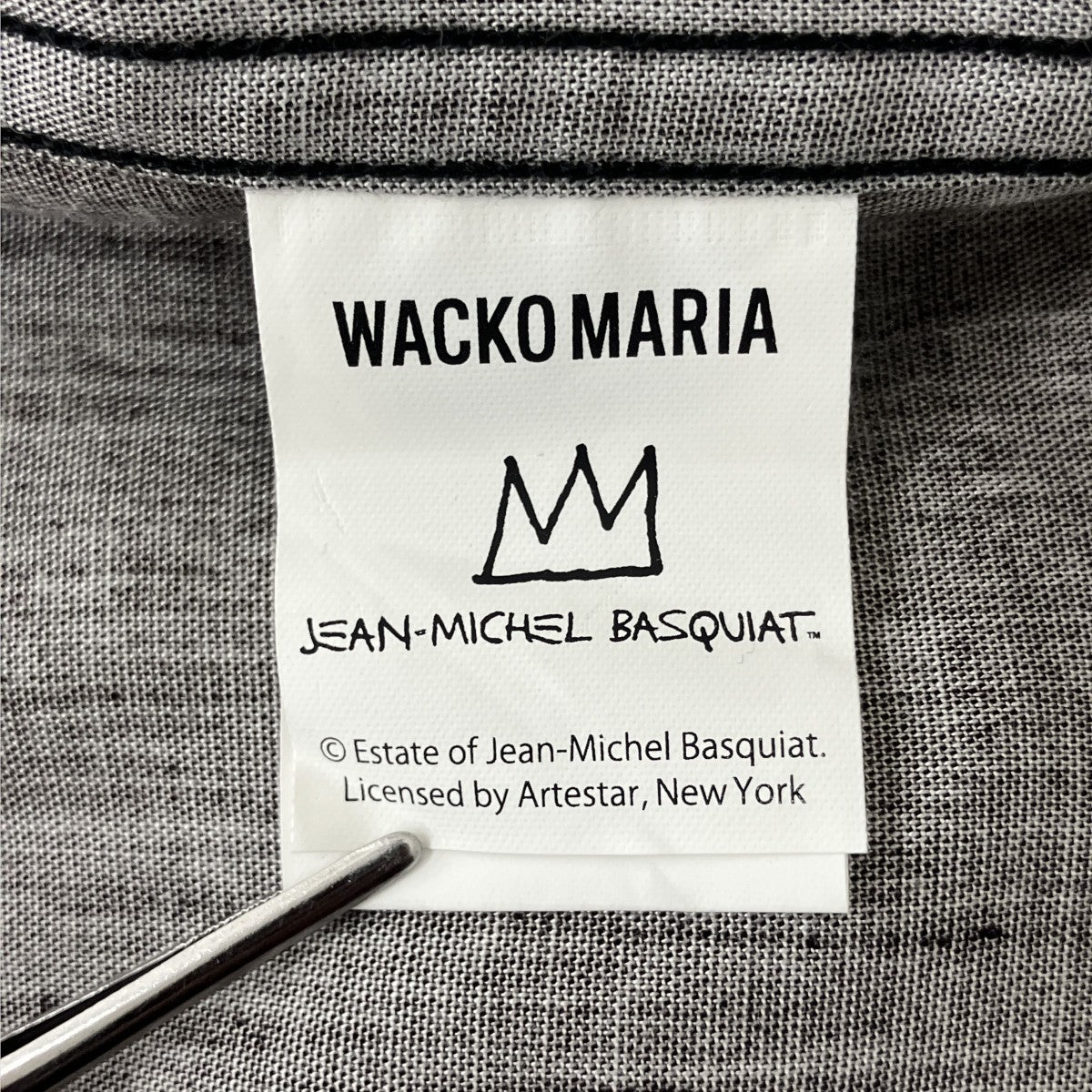 WACKO MARIA 半袖シャツBASQUIAT-WM-HI04 古着・中古-4枚目のアイテム画像