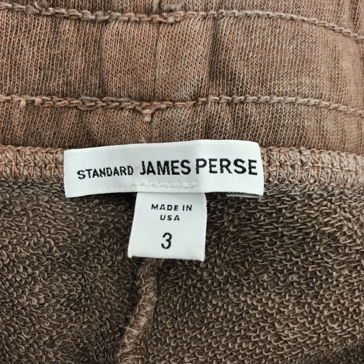 JAMES PERSE バックパイルスウェットパンツMXA1161 古着・中古-3枚目のアイテム画像