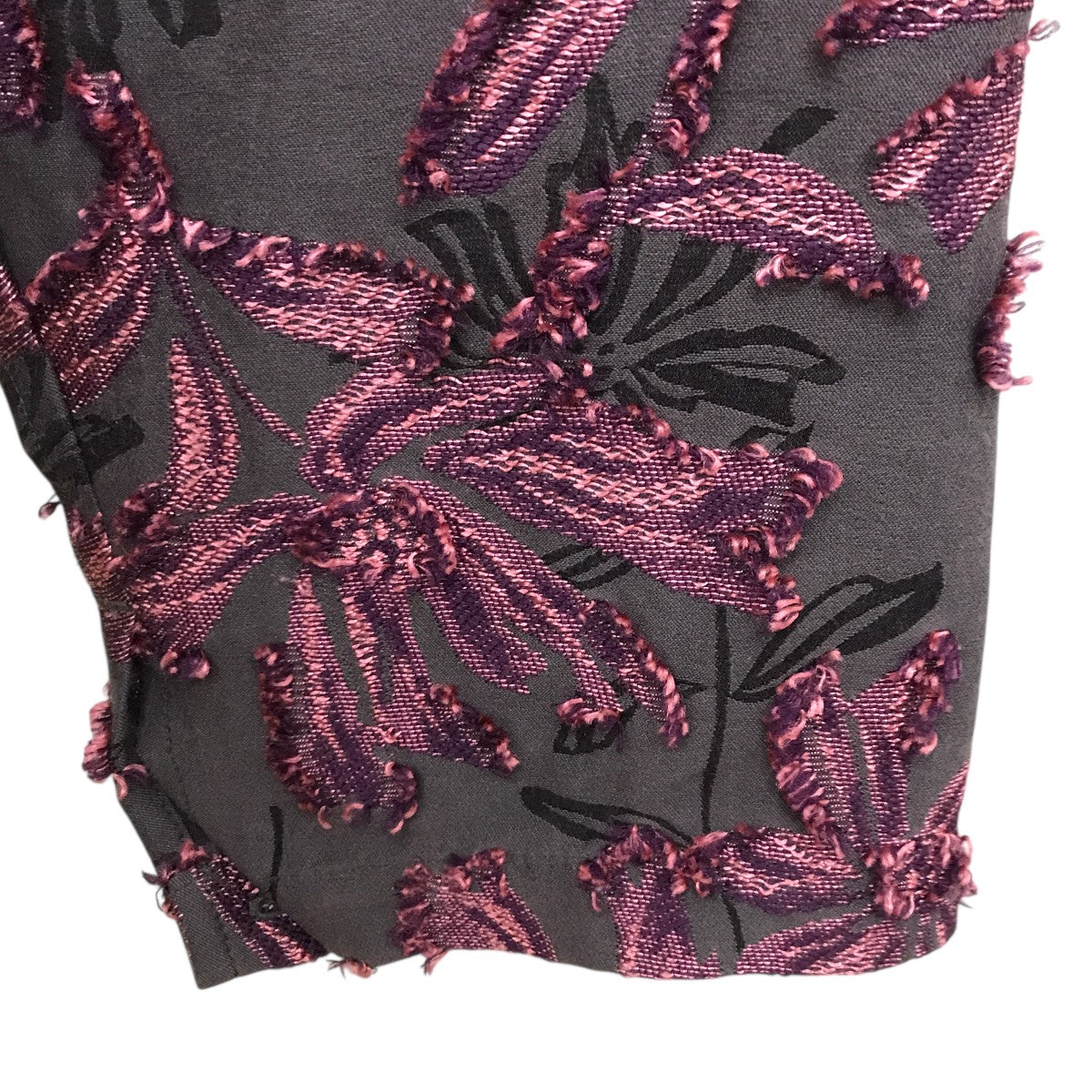 Needles V Neck Shirt Flower Cut jq花柄VネックロングスリーブシャツPU223 古着・中古-5枚目のアイテム画像