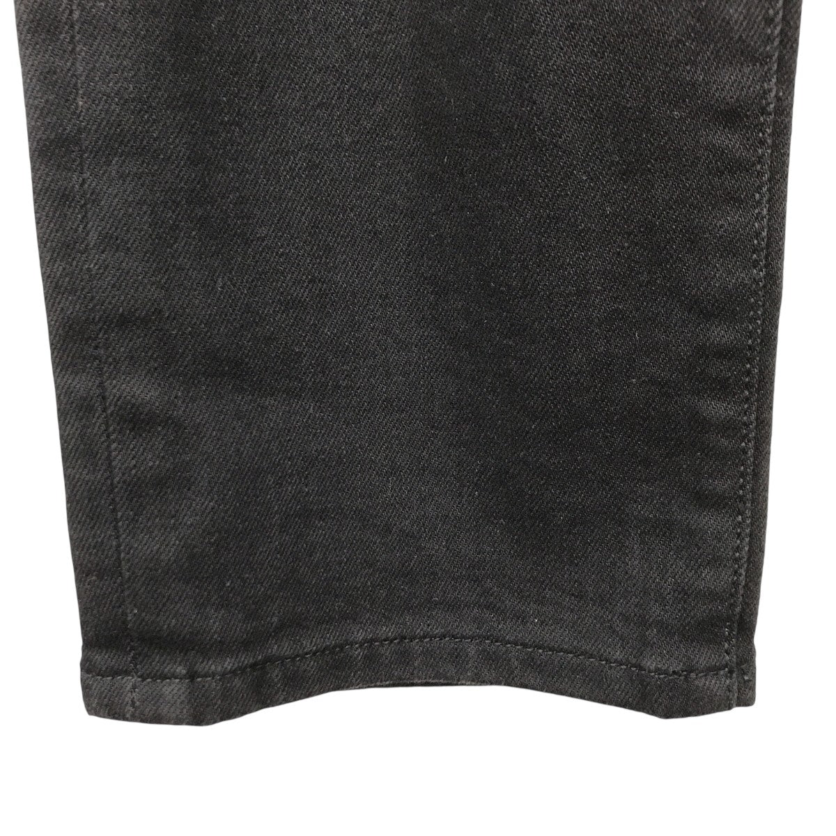 ストレッチ スリムテーパード ブラックジーンズデニムパンツX0630080W