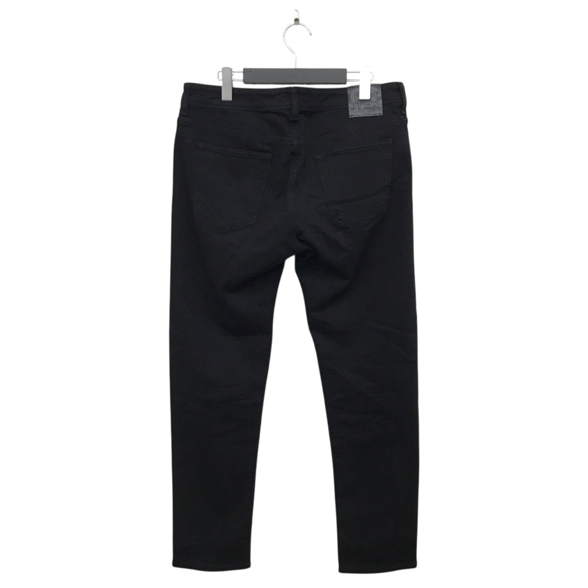ストレッチ スリムテーパード ブラックジーンズデニムパンツX0630080W