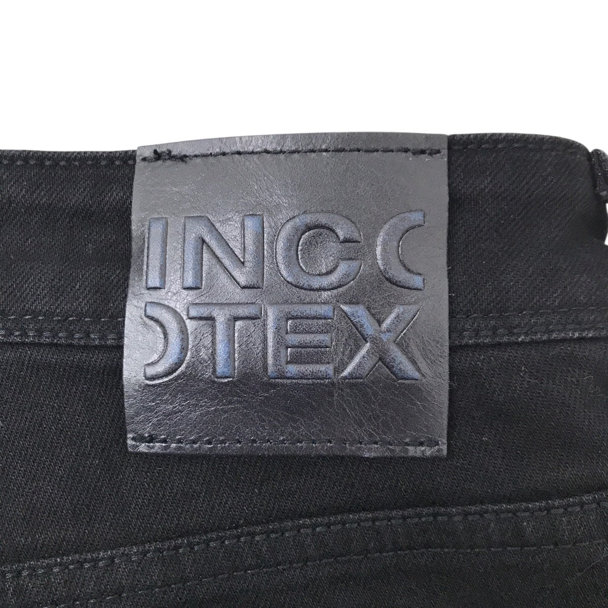 ストレッチ スリムテーパード ブラックジーンズデニムパンツX0630080W