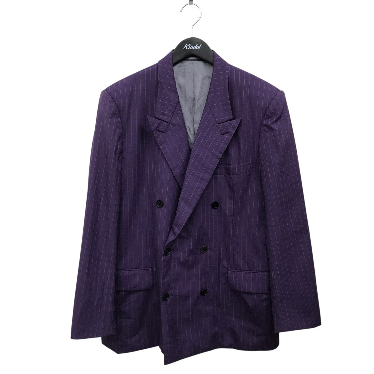 LITTLEBIG Stripe Double Breasted JacketテーラードジャケットLB191-JK06 古着・中古-1枚目のアイテム画像