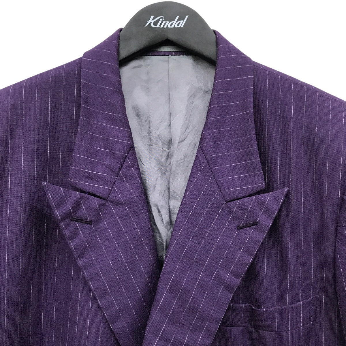 LITTLEBIG Stripe Double Breasted JacketテーラードジャケットLB191-JK06 古着・中古-5枚目のアイテム画像