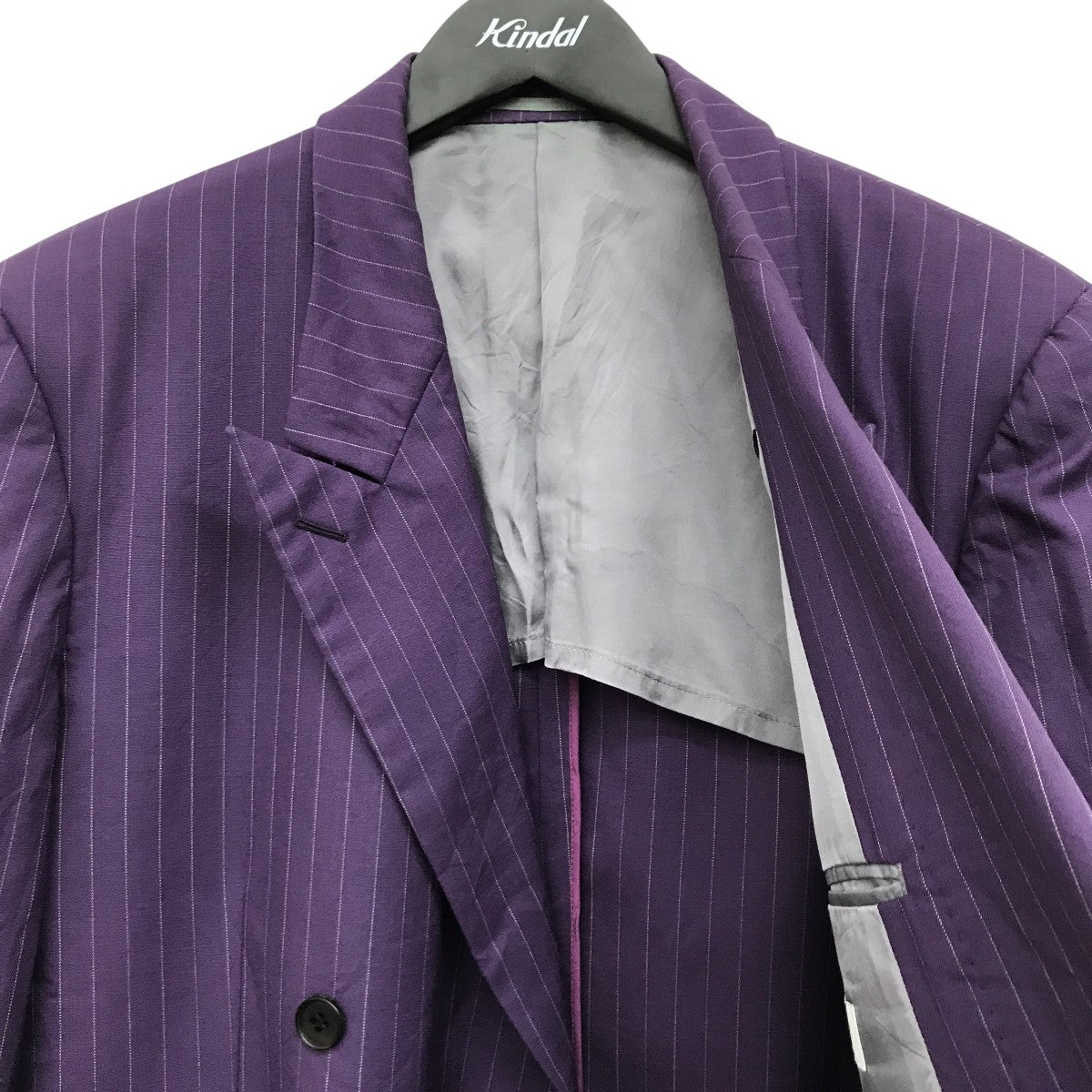 LITTLEBIG Stripe Double Breasted JacketテーラードジャケットLB191-JK06 古着・中古-6枚目のアイテム画像