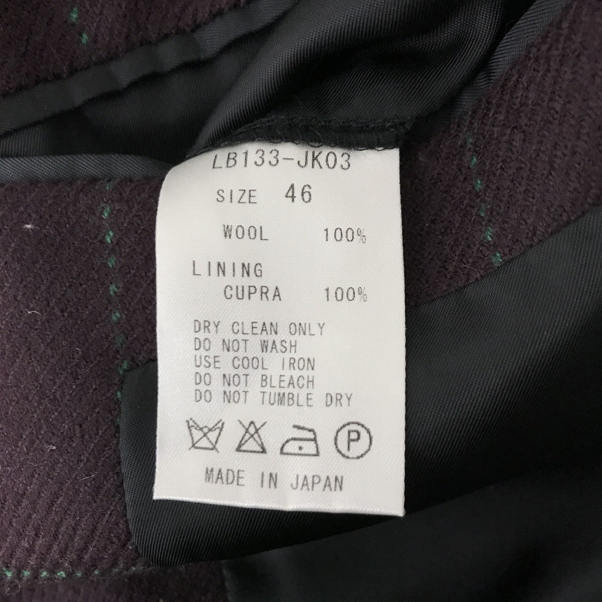 テーラードジャケットLB133-JK03