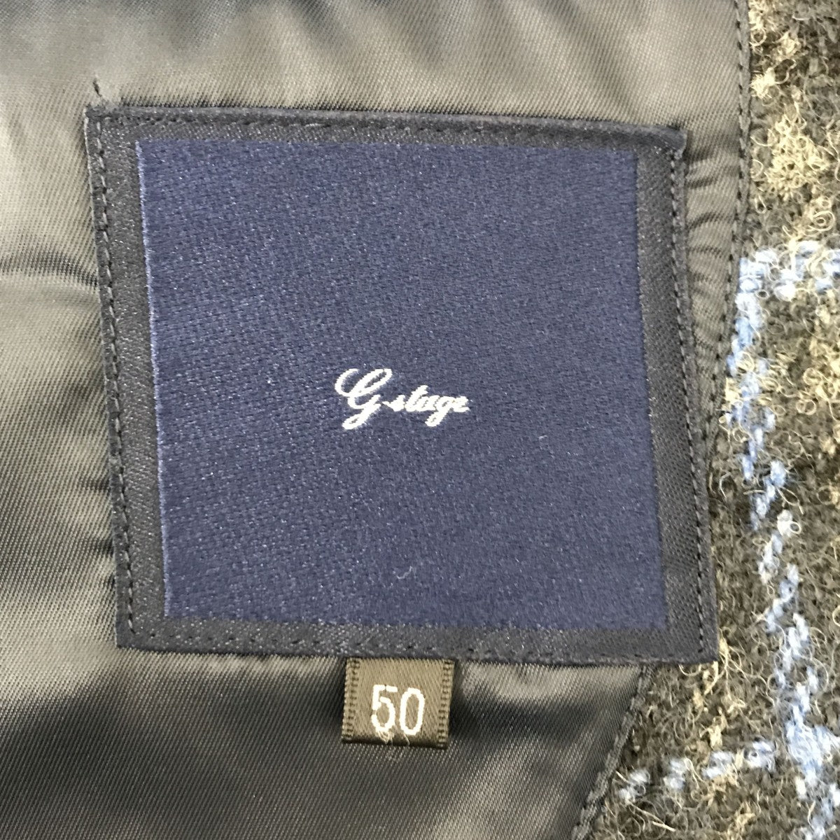 ハリスツイードテーラードジャケット490222