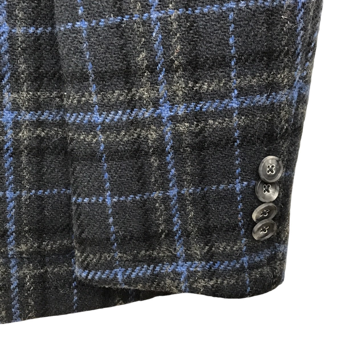 ハリスツイードテーラードジャケット490222