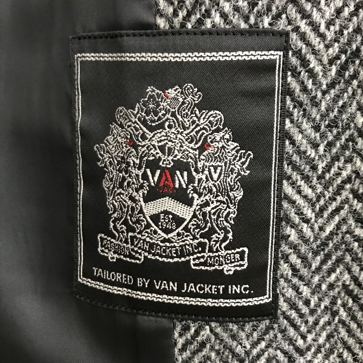 ハリスツイードテーラードジャケットBW-39510