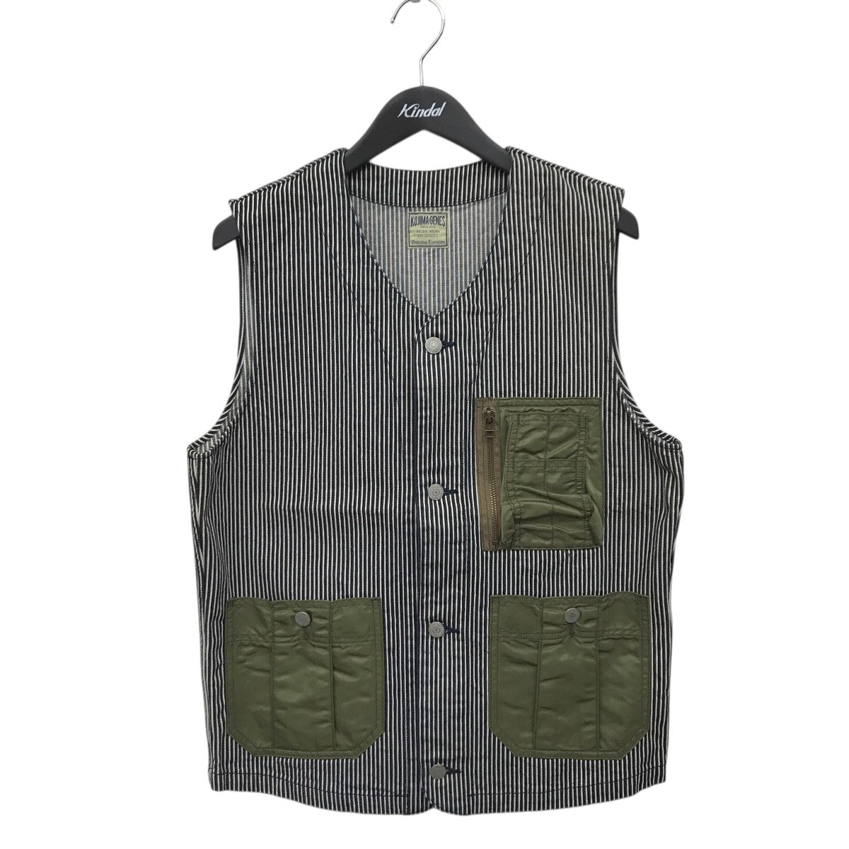 ヒッコリー ミリタリーポケットベスト