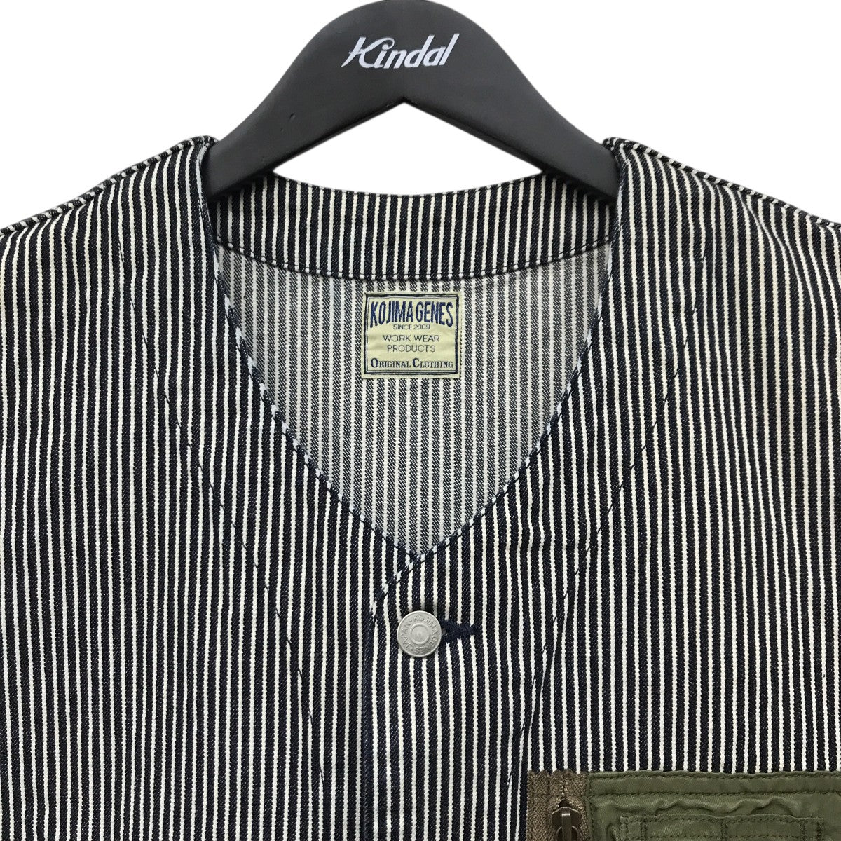 ヒッコリー ミリタリーポケットベスト