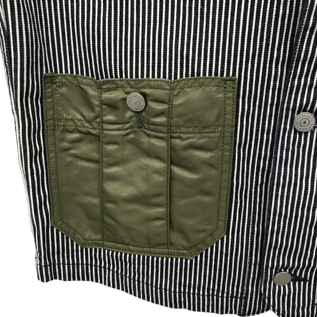 ヒッコリー ミリタリーポケットベスト