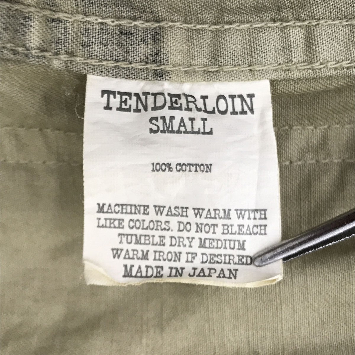TENDERLOIN カバーオール 古着・中古-4枚目のアイテム画像