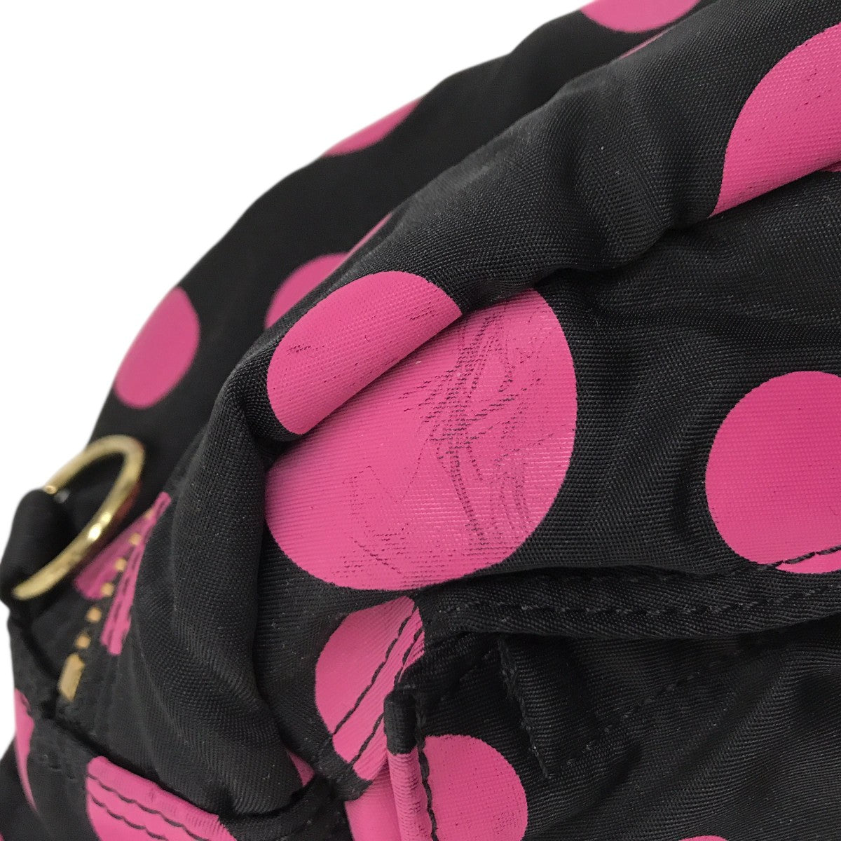 PORTER×X-LARGE×X-girl ドット柄ボディバッグ 古着・中古-6枚目のアイテム画像