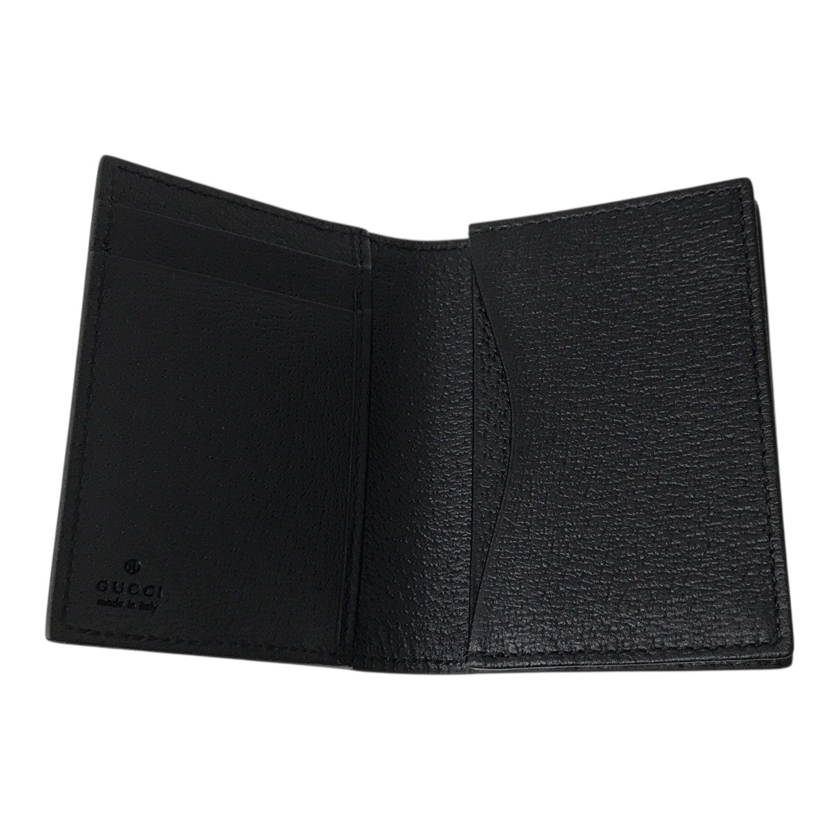 GUCCI(グッチ) ダブルGカードケース428737 428737 - ブラック｜【公式