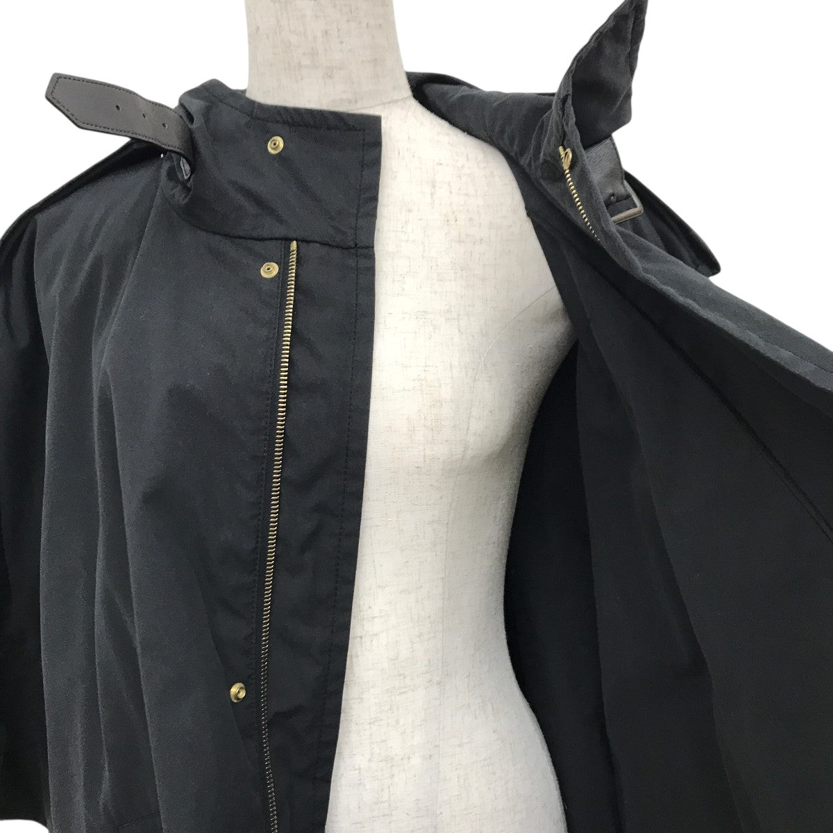 ポンチョ風ダウンコート6525-299-0466