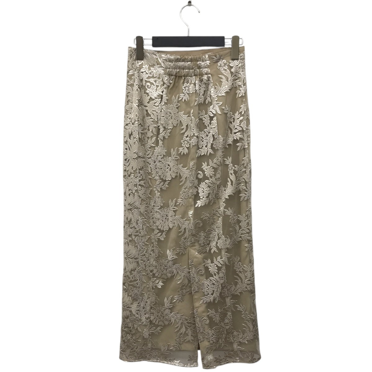 anuans(アニュアンス) エンブロイダリーレースタイトスカート