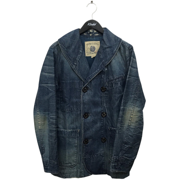 RRL(ダブルアールエル) ショールカラーデニムコート インディゴ サイズ