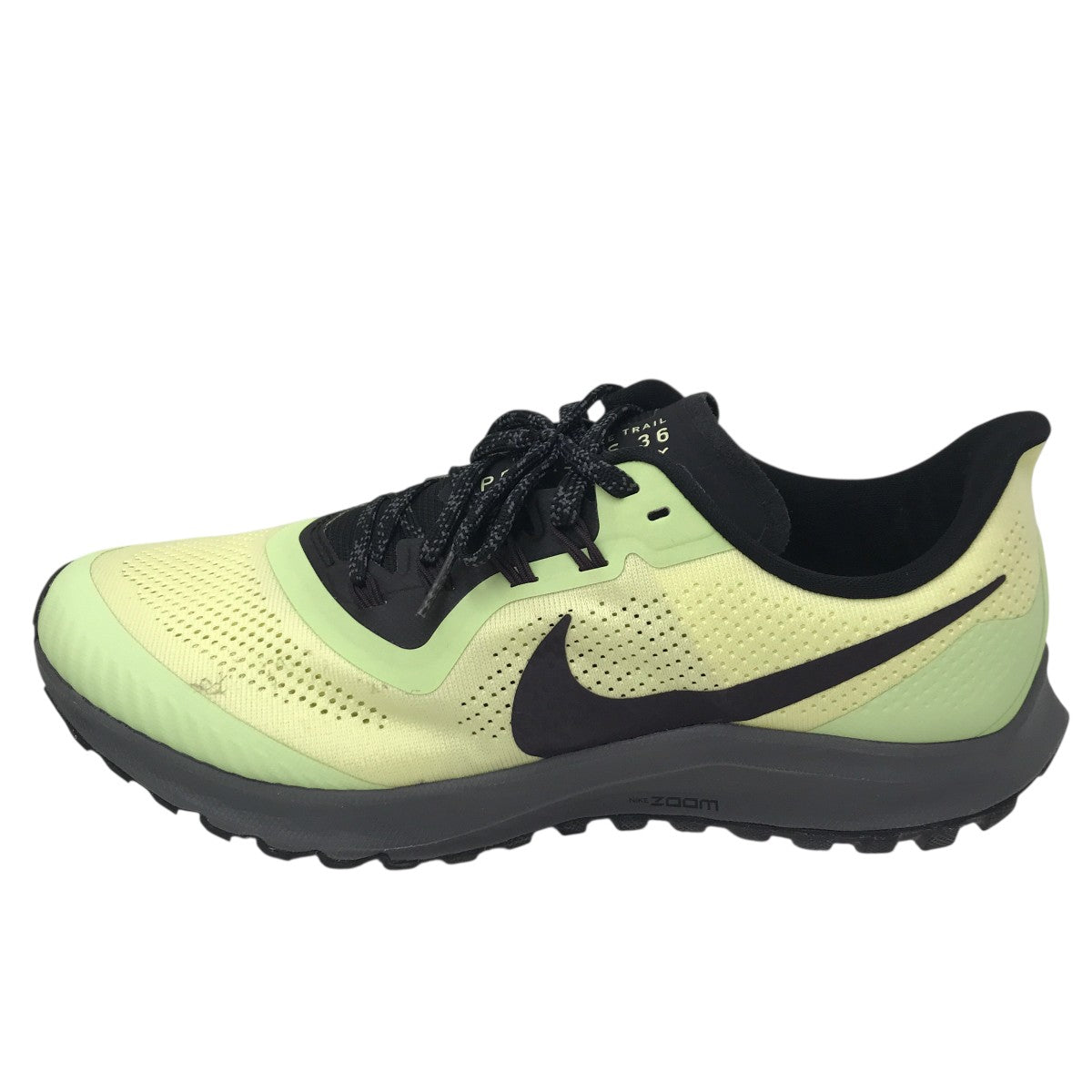 NIKE Air Zoom Pegasus 36 Trail Luminous GreenスニーカーAR5677-300 古着・中古-2枚目のアイテム画像