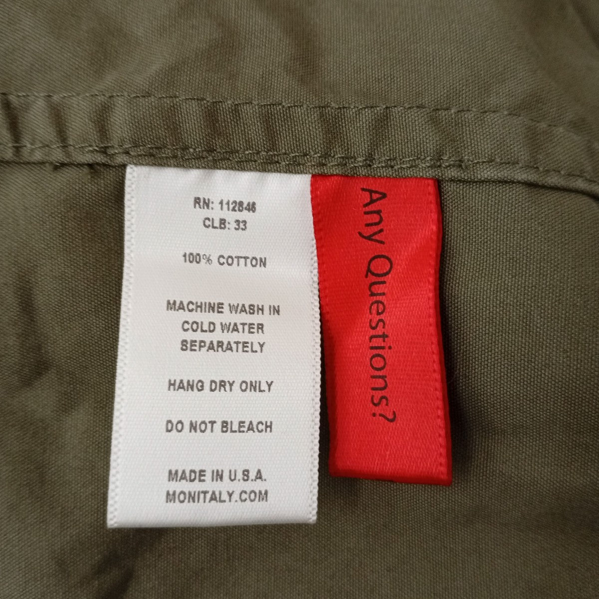 MONITALY ラップショートパンツ 古着・中古-5枚目のアイテム画像